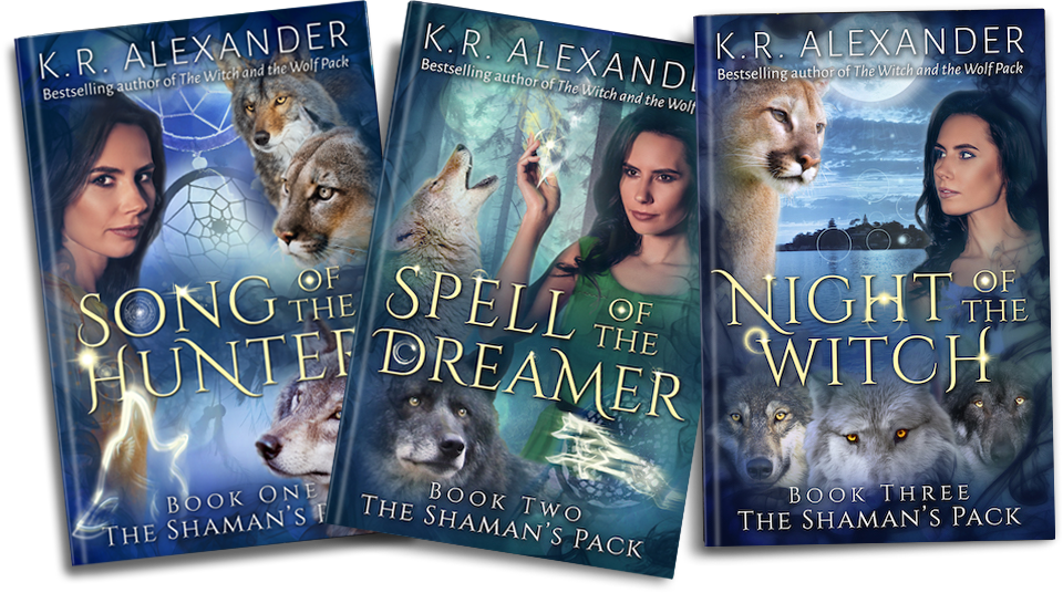 The Shaman's Pack book covers